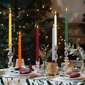 Factory Supply Multi-Colored Unscented Conic <b>Taper</b> <b>Candles</b> - Product Image 3