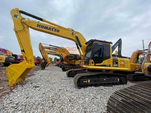PC220-8 Komatsu มือสองรถขุดใช้รถขุด Komatsu PC130 PC450 PC200เครื่องจักรกลหนัก - Product Image 4