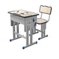 Tables et chaises pour élèves du primaire et du secondaire, ensembles de tables d'étude pour les cours de soutien scolaire, les établissements de formation, les écoles de soutien scolaire