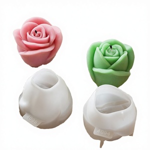Molde de Silicona con Forma de Rosa Feilin Y3251 5.7cm, Libre de BPA, Apto para Horno, Fácil de Desmoldar, Herramienta para Decoración de Pasteles - Product Image 3