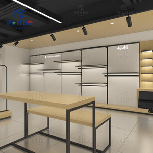 Espositore da Parete Personalizzato a LED per Negozi Sportivi, Arredamento in Metallo per Negozi di Abbigliamento, <span class=keywords><strong>Design</strong></span> per Negozi di Articoli Sportivi - Product Image 4