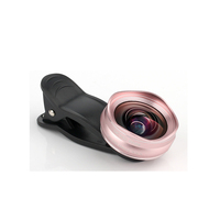 Drop Shipping 2-en-1 Objectif macro grand angle pour améliorer la photographie d'appareil photo de téléphone portable