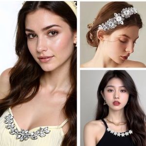 โซ่ประดับพลอยเทียมแก้วคริสตัลสำหรับตกแต่งเสื้อผ้าและชุดแต่งงาน - Product Image 6