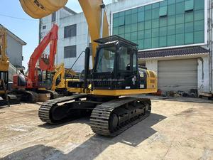 Excavadora usada Cat330d 320gc 329d 336d Excavadora a la venta Pistas de acero con almohadillas protectoras Antidesgaste Adecuado para suelo rocoso - Product Image 4