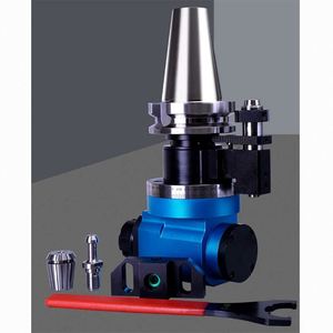 TEBAK Tête <span class=keywords><strong>d</strong></span>'<span class=keywords><strong>usinage</strong></span> CNC Poignée de fraise latérale Angle central de BT30-90 degrés AGER25/32/40 Cyclmotion droite - Product Image 1