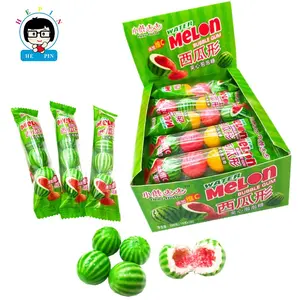 Wholesale Gum Factory Direct Watermelon Bubble Gum Filling Strong Sour Acid For Kids