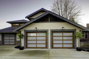 <span class=keywords><strong>Porte</strong></span> <span class=keywords><strong>de</strong></span> <span class=keywords><strong>garage</strong></span> sectionnelle verticale à double battant en verre isolant, <span class=keywords><strong>motorisée</strong></span>, automatique, avec système anti-inondation, <span class=keywords><strong>porte</strong></span> <span class=keywords><strong>de</strong></span> <span class=keywords><strong>garage</strong></span> horizontale en verre - Product Image 3