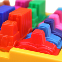 Juego de Estacionamiento IQ para Niños de 2-4 y 5-7 Años, Juguete Educativo de Plástico con 212 Preguntas, Entrenamiento Cerebral