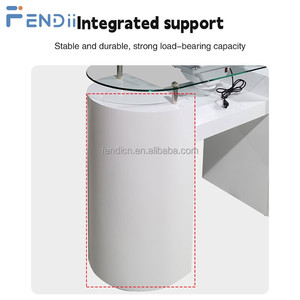 <span class=keywords><strong>Mesa</strong></span> de Manicura para Salón, Moderna <span class=keywords><strong>Mesa</strong></span> de Uñas de Madera con Extractor de Polvo - Product Image 6