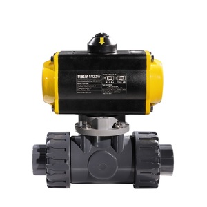 Sistema de Riego por Goteo COVNA, Válvula de Bola Neumática de PVC de 3 Vías, DN25, 1 Pulgada, AC220V, en Oferta - Product Image 5