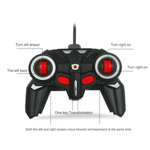 Biến Dạng Điện Robot Biến Đổi Đồ Chơi 1:16 Điều Khiển Từ Xa Xe 2 Trong 1 Pin Nhựa Cửa Sổ Hộp <span class=keywords><strong>60</strong></span> AA <span class=keywords><strong>RC</strong></span> - Product Image 5