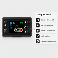 Controlador Universal de Calefacción Diésel OkyRie con Pantalla LCD, 1KW 8KW, Bluetooth, Relación Aire-Combustible