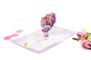Cartes en papier artisanales de fleurs 3D écologiques pour les événements saisonniers, les anniversaires, les cadeaux de vacances et les cadeaux personnalisés - Product Image 6