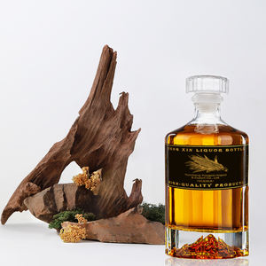 Venta al por mayor 250ml 500ml 1000ml Vacío Vodka Whisky <span class=keywords><strong>Gin</strong></span> Tequila Brandy Ron Botellas de vidrio - Product Image 5