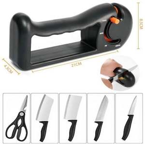 เครื่องลับมีดครัวแบบพรีเมียม 4 ขั้นตอน แบบมือถือ ปรับได้ ใช้สำหรับลับมีดได้ 4 ชิ้น - Product Image 3