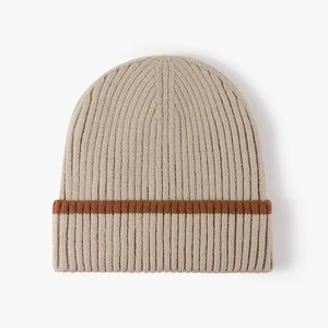 Wholesale Custom Logo Winter Knitted Beanie <b>Hat</b> Warm Fashion Unisex Beanie Cap for Business Gift and Travel - Product Image 4