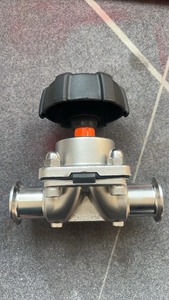 Van màng 2 chiều không chết van màng chân 304L 316L cf3m DN40 PN16 van màng vệ sinh cho nước tinh khiết - Product Image 2