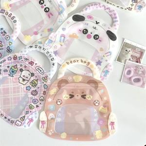 Bolsa de plástico colorida y con formas lindas para envasar dulces, bocadillos, juguetes pequeños y condimentos. - Product Image 5