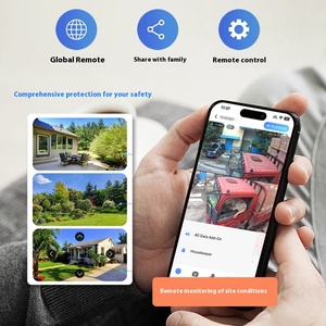 6MP Ống Kính Kép Năng Lượng Mặt Trời Ánh Sáng Đường Phố Máy Ảnh Phát Hiện Chuyển Động Báo Động Hỗ Trợ 128G Thẻ SD Năng Lượng Mặt Trời Đèn Với Máy Ảnh - Product Image 4