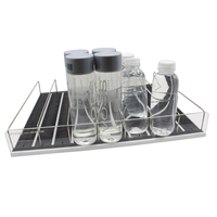 Offres Spéciales supermarché rouleau étagère poussoir acrylique Riser présentoir boisson supermarché gravité rouleau étagère poussoir
