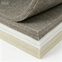 Bande de tissu polaire industriel en laine/polyester non tissé, enduit de PE, écologique, robuste, longue durée de vie, pour équipement industriel