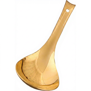 Cuillère à riz en acier inoxydable à long manche, grande spatule de service pour la cuisine, idéale pour les restaurants et la restauration - Product Image 1