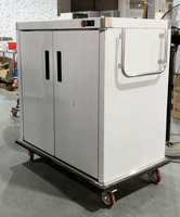 Armoire chauffante mobile pour banquets, chariot vertical de maintien au chaud des aliments, 10 plateaux
