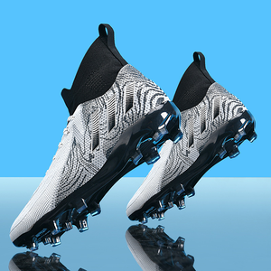 Zapatos de fútbol para jóvenes, entrenamiento deportivo, alta calidad, antideslizantes, con tacos largos, botas de fútbol para exteriores, zapatos de fútbol para estudiantes. - Product Image 2