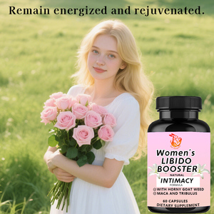Factory Direct Women’s Libido Booster Capsule with Proprietary <b>Blend</b> Remain Energized and Rejuvenated Capsules - Product Image 4