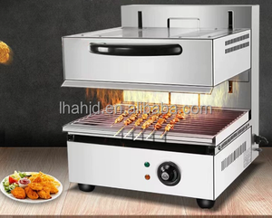 Grill à poulet et à bœuf à vente chaude, grill électrique commercial à levage, salamandre à pizza, grill alimentaire, four de cuisine, grill salamandre - Product Image 6