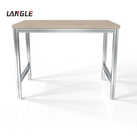 Cadre en aluminium établi poste de travail Table de travail multifonction industrielle extrudée Profilé en aluminium personnalisé