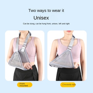 Attelle de bras respirante et réglable pour immobilisation de l'épaule, soutien pour bras cassé, fracture du coude, entorse, récupération pour hommes et femmes - Product Image 3