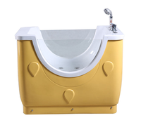 Baignoire de toilettage robuste et stable, structure résistante à l'usure pour le bain et l'entretien des animaux à long terme