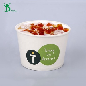 Sinh Thái Thân Thiện Phân Hủy Sinh Học Nhãn Hiệu Riêng Thực Phẩm Nóng Cách Điện Giấy Bowl Trắng 1300Ml - Product Image 3