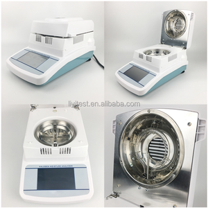 LIYI Halogen-Schnellinfrarot-Feuchtigkeit analysator Profession eller Feuchtigkeit detektor Bodenfeuchte inhalts analysator - Product Image 5