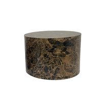Ensemble de table basse de meubles d'art contemporain haut de gamme P2 MDF combinaison d'autocollants 3D pour le salon utilisation créative dans la décoration intérieure