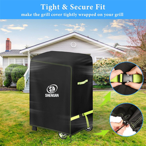 90X70X110 cm 600D Polyester Résistant À La Déchirure UV <span class=keywords><strong>Protection</strong></span> Étanche Résistant Aux Intempéries Grill Housse <span class=keywords><strong>De</strong></span> <span class=keywords><strong>Protection</strong></span> - Product Image 4