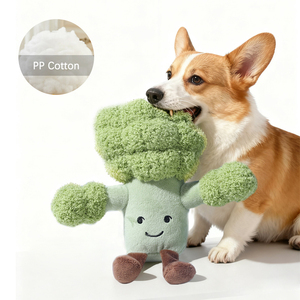 Giocattoli Ecologici per <span class=keywords><strong>Cani</strong></span>, Peluche Sonori con Motivi Frutta, Durevoli, Antistress, per Cuccioli, Uso Quotidiano in Interni - Product Image 5