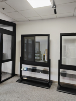Fenêtre coulissante en verre haute sécurité neuve d'usine, fenêtre coulissante en aluminium