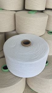 Hilo de Tejer de Algodón Vietnamita, Guante Conductor Ne 6/1-Ne 10/1, Hilo de Tejer de Uso Fácil, 35% Algodón Reciclado + 65% Poliéster - Product Image 5