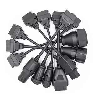 Ensemble complet de 8 câbles OBD2 pour camions, câbles de diagnostic OBD pour camions <span class=keywords><strong>Delphi</strong></span> DS150 DS150E TCS CDP Multidiag MAN OBD2 Renault Tool - Product Image 6