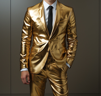 Blazer long homme sur mesure à simple boutonnage, veste de costume décontractée et professionnelle, manteau ajusté formel pour le bureau et les événements