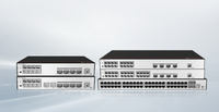 Switch Gestionado de Capa 3 S5735 L24T4S A V2, 24 Puertos Gigabit RJ45 + 4 Puertos GE SFP Uplink, Switch de Red Empresarial para Montaje en Rack