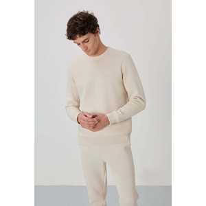 Conjunto Deportivo de Felpa Beige para Hombre Andy, Ropa Informal Ligera para Adultos, Diseño Sencillo, Ajuste Cómodo - Product Image 6