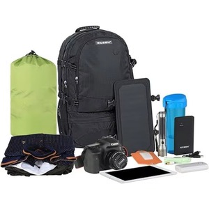 Sac à dos de voyage gratuit, 50L extensible, extra large, pour ordinateur portable, sac à dos de cabine approuvé par les compagnies aériennes, résistant à l'eau - Product Image 3