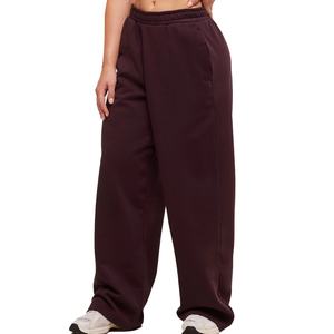 กางเกงกีฬาผู้หญิงสไตล์ฮิปฮอป ไซส์พลัส ทรงปกติ เอวยางยืด ผ้าฝ้าย 100% ระบายอากาศได้ดี สวมใส่สบาย - Product Image 3