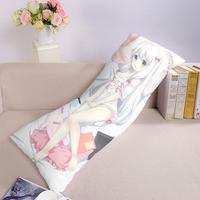 Coussin décoratif personnalisé avec personnage d'anime, luxueux, tissé, lavable, respirant, rembourrage 100% coton, housse amovible, fermeture à glissière