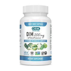 Suplemento DIM de Venta Caliente para Equilibrio Hormonal Diario, Apoyo para el Acné Hormonal, Menopausia y Equilibrio de Estrógenos para Mujeres y Hombres - Product Image 1