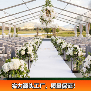Carpa Transparente de Aleación de Aluminio para Bodas, Tipo Extendido de 30m, Impermeable para Cuatro Estaciones, Carpa para Fiestas al Aire Libre, Directo de Fábrica en Guangzhou - Product Image 1
