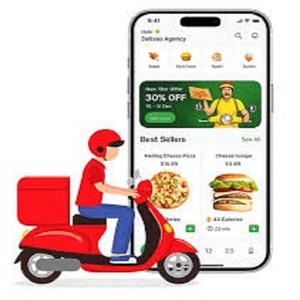 Application de livraison de repas en ligne RoyalCraft Enterprise avec recommandations alimentaires basées sur l'IA, statuts des stocks, compatible iOS/Android/Linux/Mac - Product Image 1
